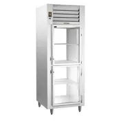 Traulsen AHT132WPUT-HHG 30" 1-Section Pass-Thru Refrigerator w/ 4 Half Glass Doors, Top Mount, 25.73 cu. ft. 1 image