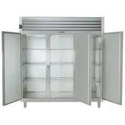 Traulsen AHT332NUT-FHS 76" 3-Section Reach-In Refrigerator w/ 3 Solid Doors, Top Mount, 69.5 cu. ft. 1 image