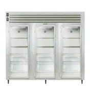 Traulsen AHT332W-FHG 86" 3-Section Reach-In Refrigerator w/ 3 Glass Doors, Remote, 79 cu. ft. 1 image