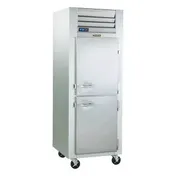 Traulsen G10002P 30" 1-Section Pass-Thru Refrigerator w/ 4 Half Solid Doors (right hinged), Top Mount, 24.72 cu. ft. 1 image