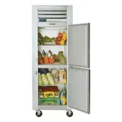 Traulsen G10002P 30" 1-Section Pass-Thru Refrigerator w/ 4 Half Solid Doors (right hinged), Top Mount, 24.72 cu. ft. 4 image