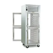 Traulsen RHT132WPUT-HHG 30" 1-Section Pass-Thru Refrigerator w/ 4 Half Glass Doors, Top Mount, 25.73 cu. ft. 1 image