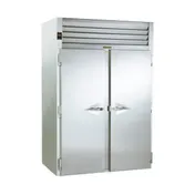 Traulsen RR232L-COR01 68" 2-Section Roll-In Refrigerator, Self-Contained, Correctional Package, 74.3 cu. ft. 1 image