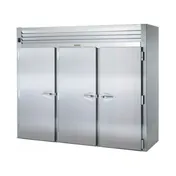 Traulsen RRI332HUT-FHS 100" 3-Section Roll-In Refrigerator w/ 3 Solid Doors, Self-Contained, 120.5 cu. ft. 1 image