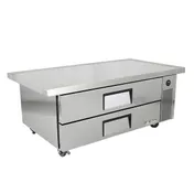 True TRCB-52-60-HC 60" 2 Drawers Refrigerated Chef Base, (6) 12" x 20" Pan Capacity 3 image