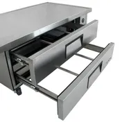 True TRCB-52-60-HC 60" 2 Drawers Refrigerated Chef Base, (6) 12" x 20" Pan Capacity 7 image