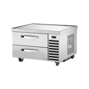 True TRCB-36-HC~SPEC3 36" 2 Drawers Refrigerated Chef Base, All Stainless Steel 1 image