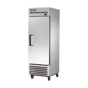True TS-23-HC 27" 1-Section Reach-In Refrigerator w/ Solid Door, Bottom Mount, Stainless Steel 1 image