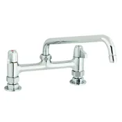 T&S Brass 5F-8DLS12A Equip Faucet, 8", Deck Mount, 12" Swing Nozzle 1 image