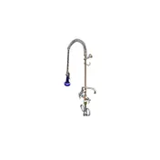 T&S Brass B-0113-A06-B08 Easyinstall Pre-Rinse Unit, Deck Mount Mixing Faucet 1 image