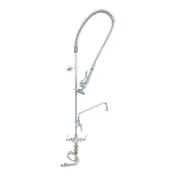 T&S Brass B-0113-ADF08 Easyinstall Pre-Rinse Unit, Single Hole Base, Deck Mount 1 image