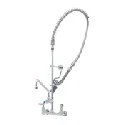 T&S Brass B-0133-14CRQJST Easyinstall Pre-Rinse Unit, 8" Wall Mount 1 image