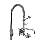 T&S Brass B-0152-14-CRBCT Easyinstall Pre-Rinse Unit, 8" Wall Mount 1 image