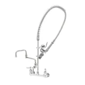 T&S Brass B-0154-CR-C Pre-Rinse Unit, 8" Wall Mount 1 image