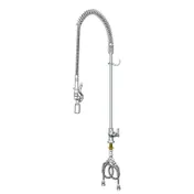 T&S Brass B-0173-C Pre-Rinse Unit, Low-Flow Spray Valve, Single Hole Deck Mount 1 image