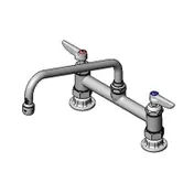 T&S Brass B-0220-061XCRF1 Pantry Mixing Faucet, Deck Mount, 8" Centers 1 image