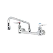T&S Brass B-0231-VF22-CR Pantry Faucet, Single, Wall Mount, 8" Centers 1 image