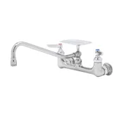 T&S Brass B-0233-04 Sink Mixing Faucet, Wall Mounted, 163 X 18" Soap Dish Nozzle 1 image