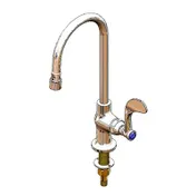 T&S Brass B-0305-VR4 Pantry Faucet, Single, Deck Mount, Rigid, Vandal Resistant 1 image