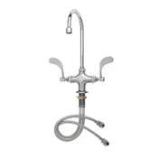 T&S Brass B-0317 Faucet, Single, Single Hole, Swivel, Deck Mount Spreader 1 image