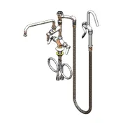 T&S Brass B-0602 Mixing Faucet, Deck Mount, Single Hole, Add-On-Faucet 1 image