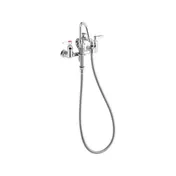T&S Brass B-0610-60H Pot Filler Faucet, Wall Mount, 8" Centers, Single Control 1 image