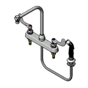 T&S Brass B-1175 Workboard Faucet, Deck Mount, 8" Centers 1 image
