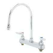 T&S Brass B-1194-QT-A22 Workboard Mixing Faucet, Deck Mount, 8" Centers 1 image