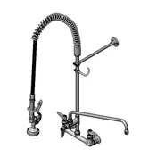 T&S Brass B-2180 Easyinstall Pre-Rinse Unit, 8" Wall Mount 1 image