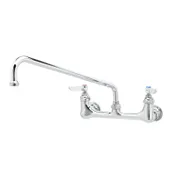 T&S Brass B-2299 Mixing Faucet, Wall Mount, 8" Adjustable Centers 1 image