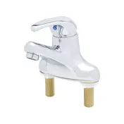 T&S Brass B-2711-F12 Faucet, Single Lever, Deck Mount, 4" Oc, 4" Handle 1 image