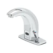 T&S Brass EC-3142-4DP Chekpoint Above Deck Electronic Faucet, Deck Mount 1 image