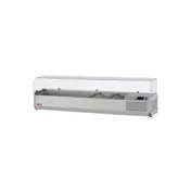 Turbo Air CTST-1500G-N 59" E-Line Countertop Salad Table, 7 Pan Capacity 2 image
