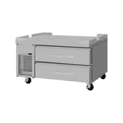 Turbo Air PRCBE-48F-N-FT 48" 2 Drawers Pro Series Freezer Chef Base, Flat Top, 6.83 cu. ft. 1 image