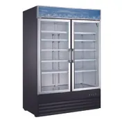 U-STAR USRFS-2D/54 53" 2-Section Merchandiser Refrigerator w/ Glass Door, 45 cu. ft. 1 image