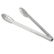 Winco UT-12 12" Stainless Steel Heavy Weight Utility Tongs 4 image