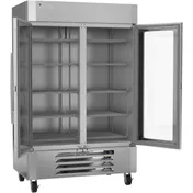 Victory LSF49HC-1-IQ 51" 2 Glass Door Merchandiser Freezer w/ Electronic Smart Lock, 46 cu. ft. 4 image