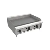 Venancio USA PGT36G-CT 36" Countertop Thermostatic Gas Griddle, 3/4" Steel Plate, 105.000 BTU 1 image