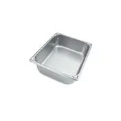 Vollrath 30220 Steam Table Pan, 1/2 Size, 2-1/2" Deep, 4.3 Qt, 20-Gauge Stainless Steel, NSF 1 image