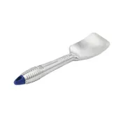 Vollrath 47270 Ice Cream Spade, 10-1/8" Long Aluminum, Blue End Cap, Antifreeze Handle 1 image
