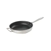 Vollrath 47758 Intrigue Fry Pan 12.5" Dia 2.5" Deep 18-8 SS CeramiGuard Non-Stick Induction Ready 1 image