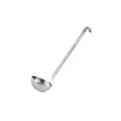 Vollrath 4980810 Ladle, 8 Oz Heavy Duty, 18/8 Stainless Steel, 12-5/8" Handle, 4" Bowl, NSF 1 image