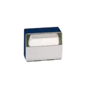 Vollrath 6515-06 Table Napkin Dispenser, 6"D x 8"W x 5"H, Chrome Face, Black, 90 Capacity 1 image