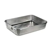 Vollrath 68361 Roasting Pan Top with Straps, 29-1/2 Quart, 24" x 18" x 4-3/4", 10-ga Aluminum, NSF 1 image