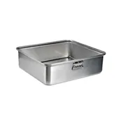 Vollrath 68365 Roasting Pan Bottom, 42-1/2 Quart, 22-1/8" x 20-1/8" x 6-9/16", 10 Ga. Aluminum, NSF 1 image