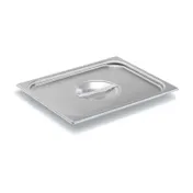 Vollrath 75120 Super Pan V Steam Table Pan Cover, Stainless 1/2 Size 12-5/8" x 1/2" NSF Made in USA 1 image