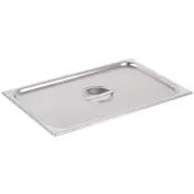 Vollrath 77250 Steam Table Pan Cover, Stainless, 20-7/8" x 12-13/16" x 1/2", Solid, NSF, Made in USA 1 image