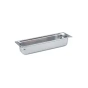 Vollrath 90542 Super Pan 3 2/4 GN Food Pan, 4" Deep, 22 Gauge, Stainless Steel, NSF Certified 1 image