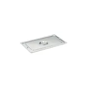 Vollrath 93500 Super Pan Cover, 2/4 GN Flat, Solid 22-Gauge Stainless Steel, NSF, Made in USA 1 image