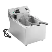 Vollrath CF2-3600-C Full Pot Countertop Electric Fryer w/ 10 lbs Capacity, 2 Small Baskets 1 image